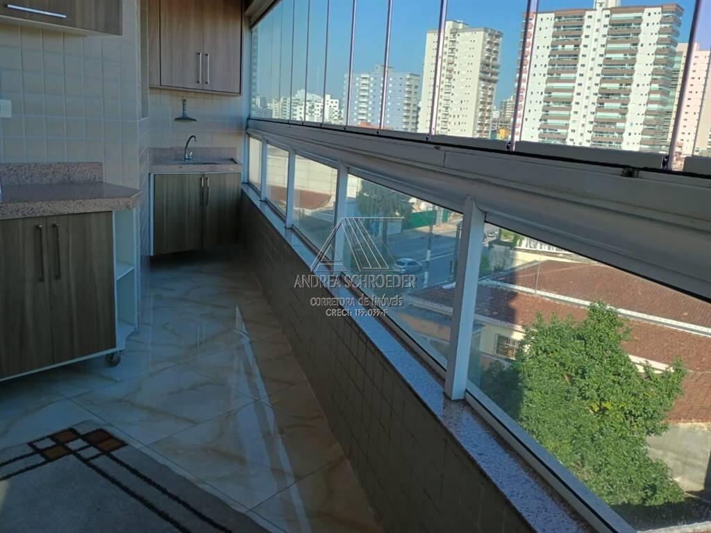 Apartamento com 2 quartos e 70 m² em Vila Caiçara, Praia Grande