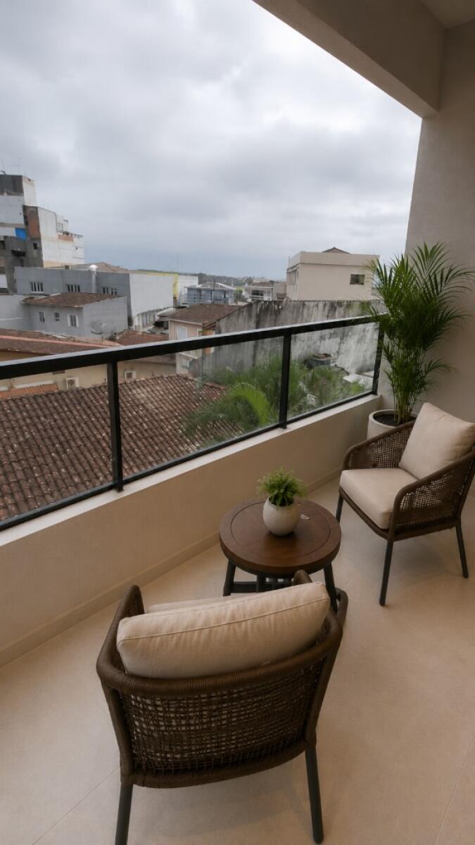 Apartamento com 1 quarto e 49 m² em Vila Caiçara, Praia Grande