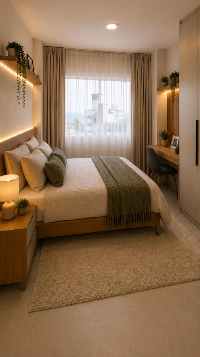 Apartamento com 1 quarto e 49 m² em Vila Caiçara, Praia Grande