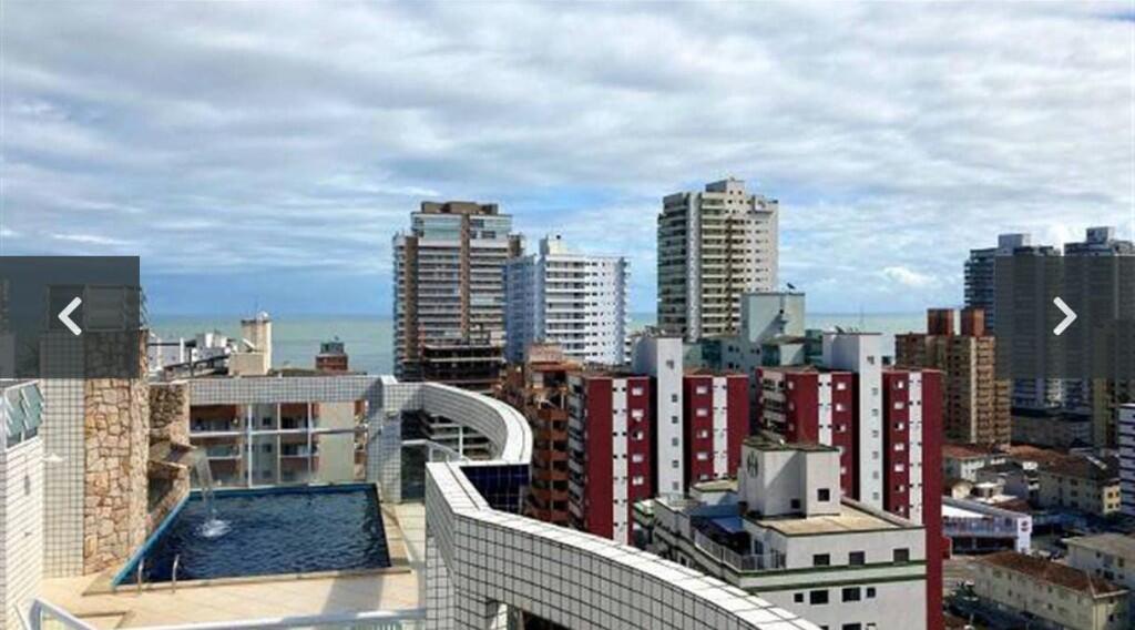 Apartamento com 2 quartos e 55 m² em Vila Caiçara, Praia Grande