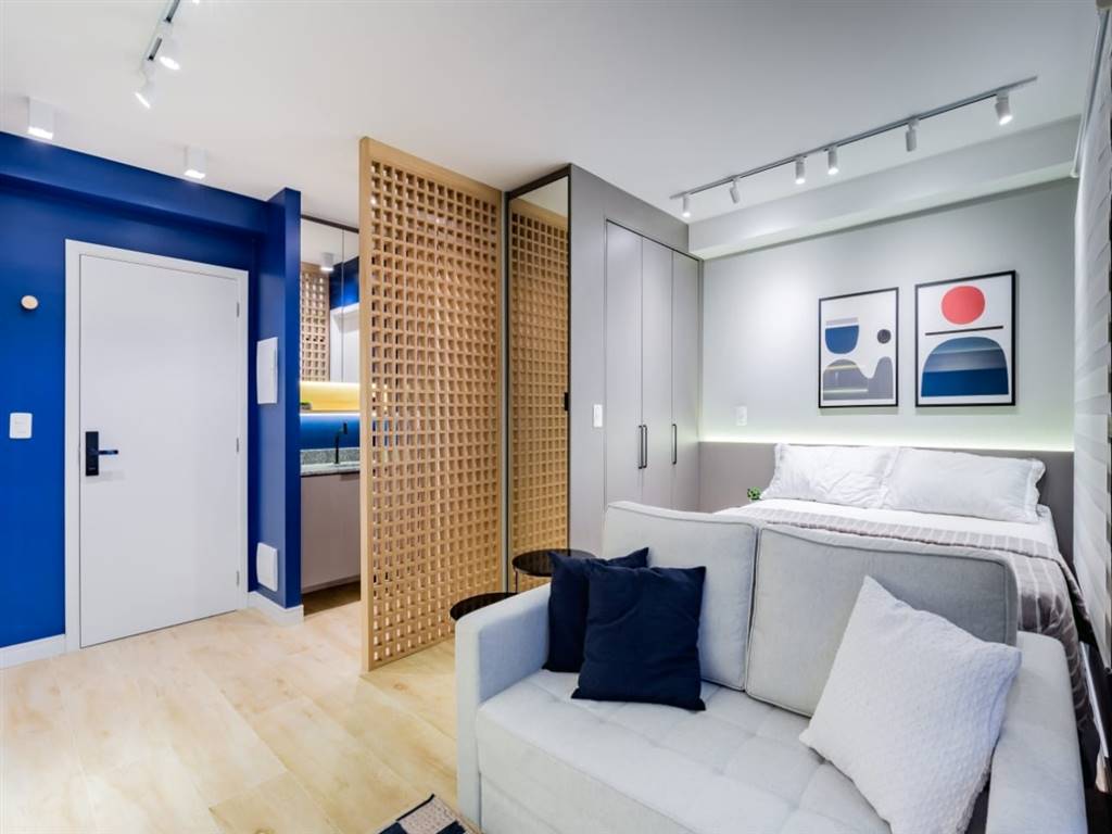 Apartamento com 1 quarto e 28 m² em Vila Guilhermina, Praia Grande