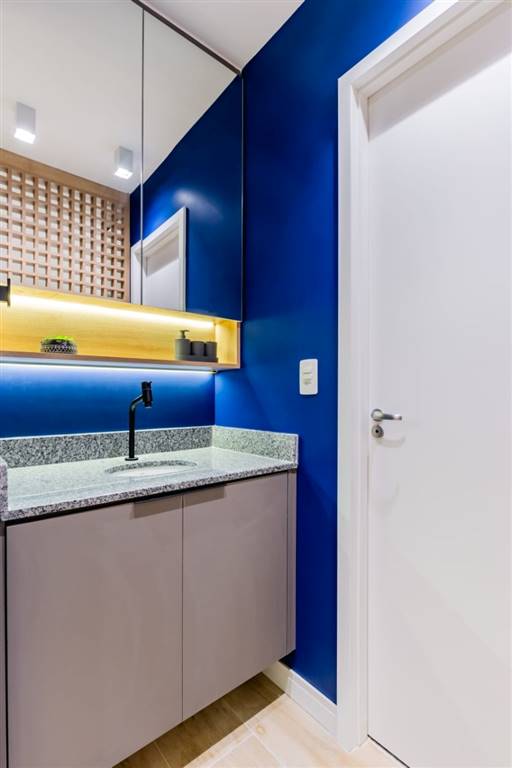 Apartamento com 1 quarto e 28 m² em Vila Guilhermina, Praia Grande