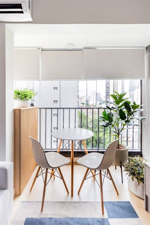 Apartamento com 1 quarto e 28 m² em Vila Guilhermina, Praia Grande