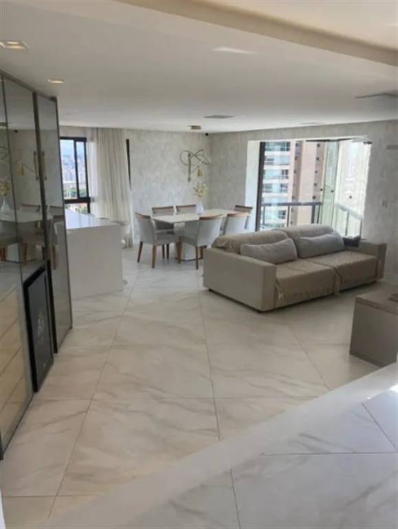 Apartamento com 3 quartos e 156 m² em Vila Guilhermina, Praia Grande