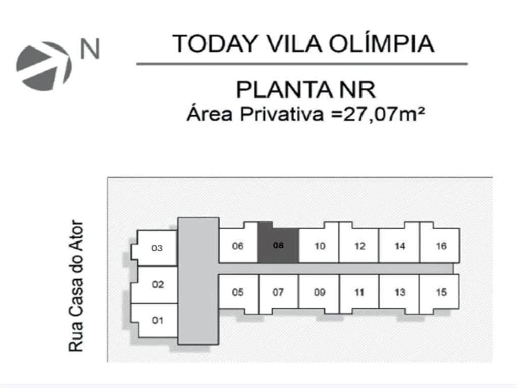 Apartamento com 1 quarto e 27 m² em Vila Guilhermina, Praia Grande