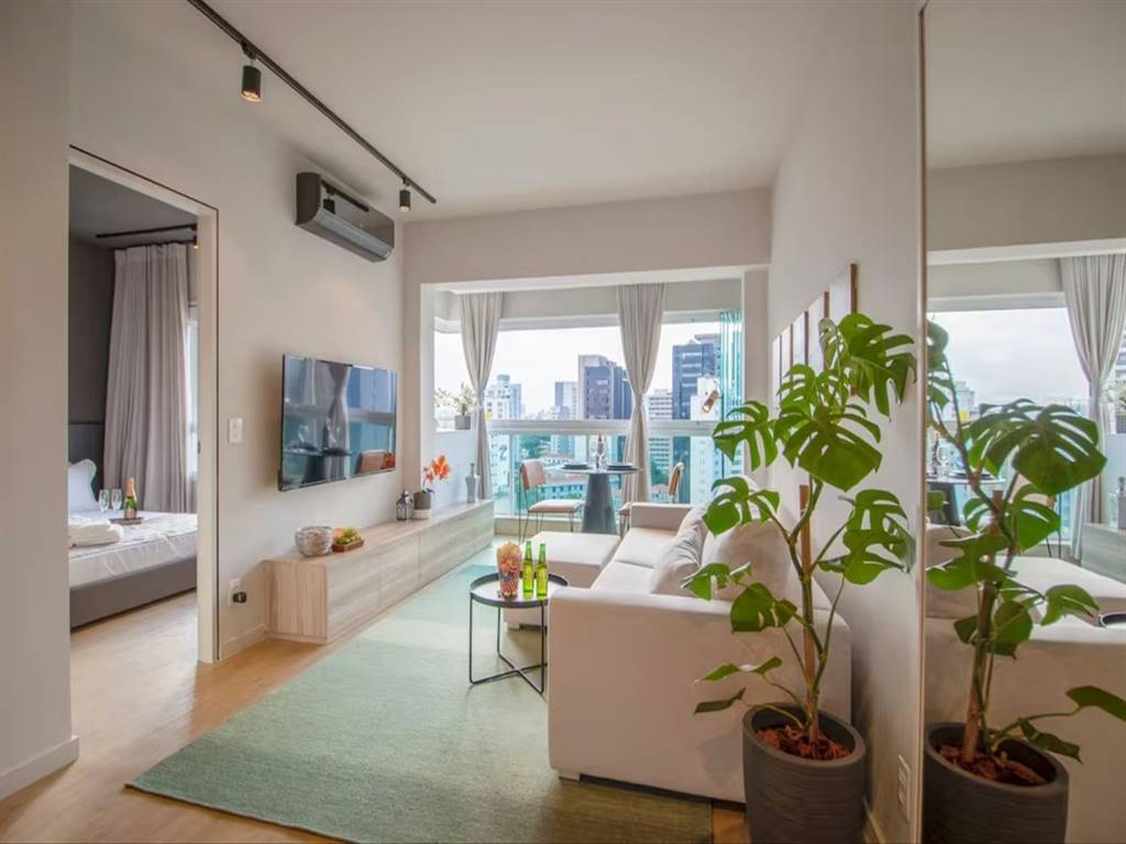 Apartamento com 1 quarto e 39 m² em Vila Guilhermina, Praia Grande