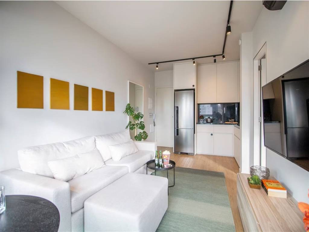 Apartamento com 1 quarto e 39 m² em Vila Guilhermina, Praia Grande