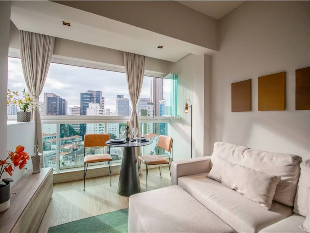 Apartamento com 1 quarto e 39 m² em Vila Guilhermina, Praia Grande