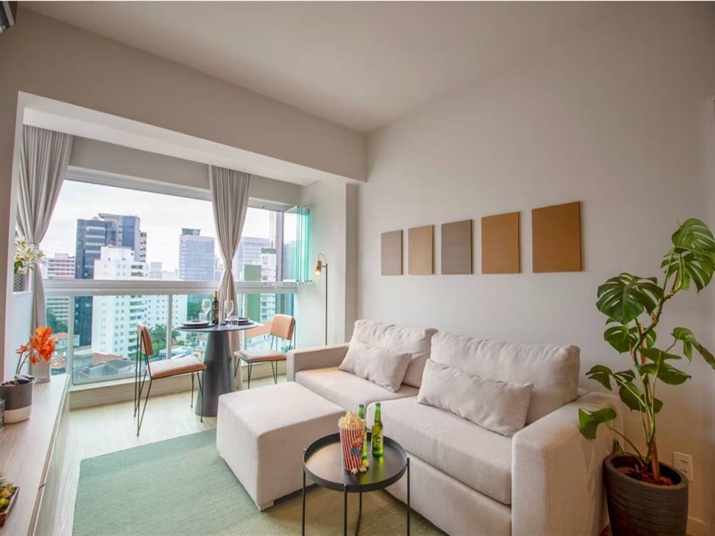 Apartamento com 1 quarto e 39 m² em Vila Guilhermina, Praia Grande