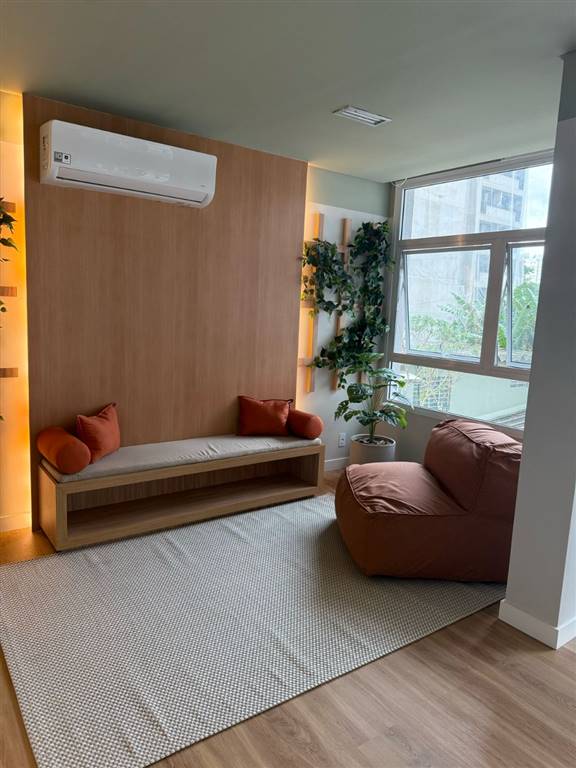 Apartamento com 1 quarto e 24 m² em Vila Guilhermina, Praia Grande