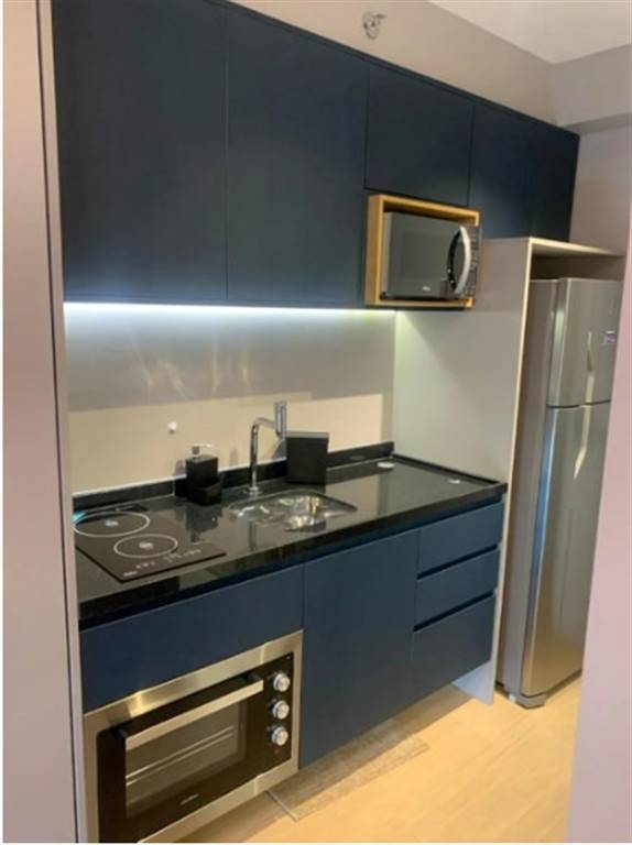 Apartamento com 1 quarto e 22 m² em Vila Guilhermina, Praia Grande