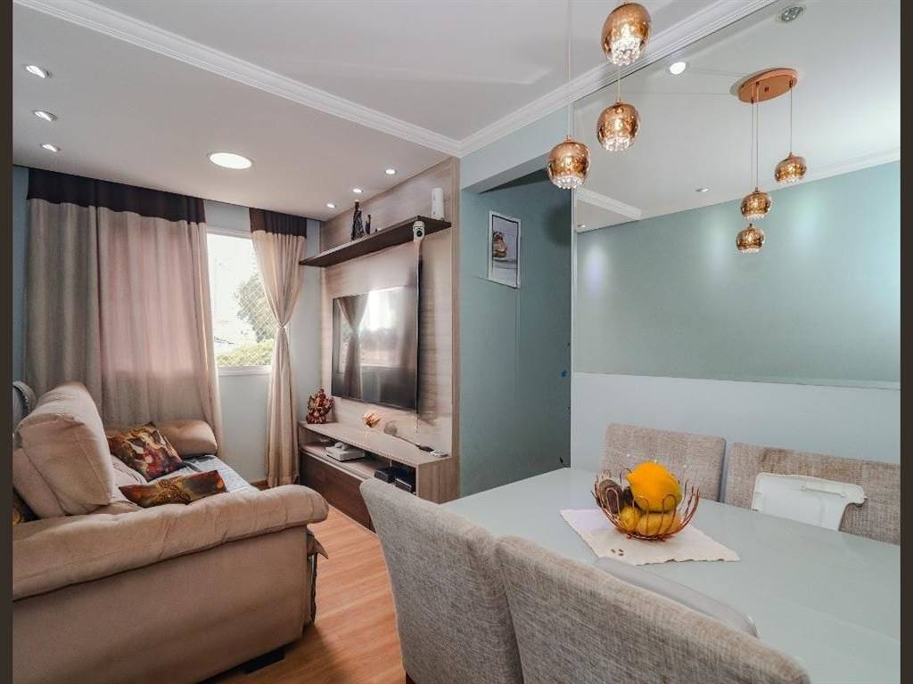 Apartamento com 2 quartos e 45 m² em Vila Guilhermina, Praia Grande