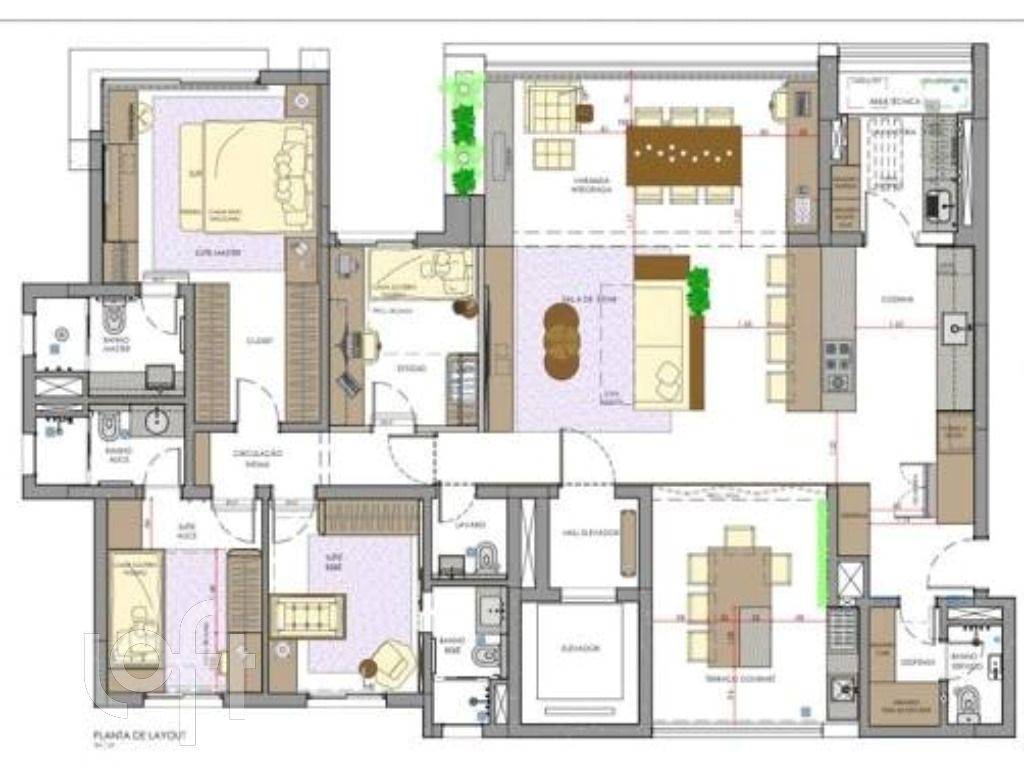 Apartamento com 4 quartos e 165 m² em Vila Guilhermina, Praia Grande