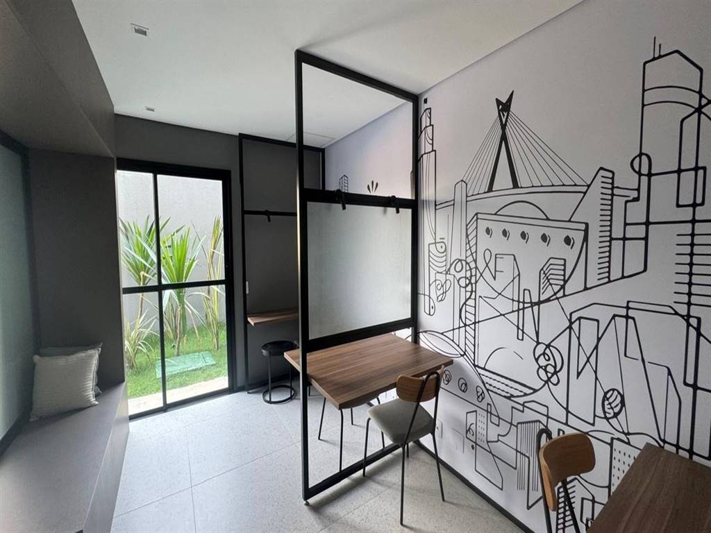 Apartamento com 1 quarto e 28 m² em Vila Guilhermina, Praia Grande