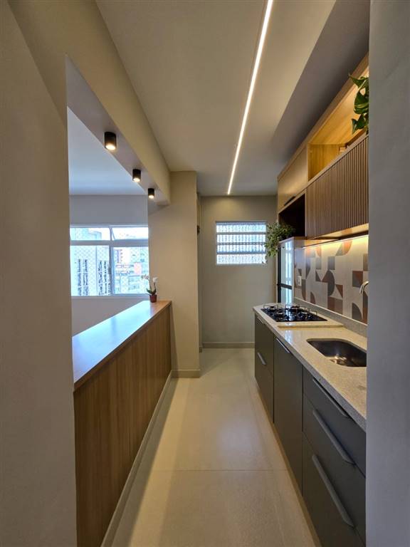 Apartamento com 1 quarto e 50 m² em Vila Guilhermina, Praia Grande