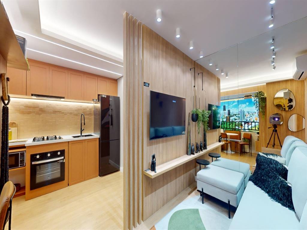 Apartamento com 2 quartos e 42 m² em Vila Guilhermina, Praia Grande