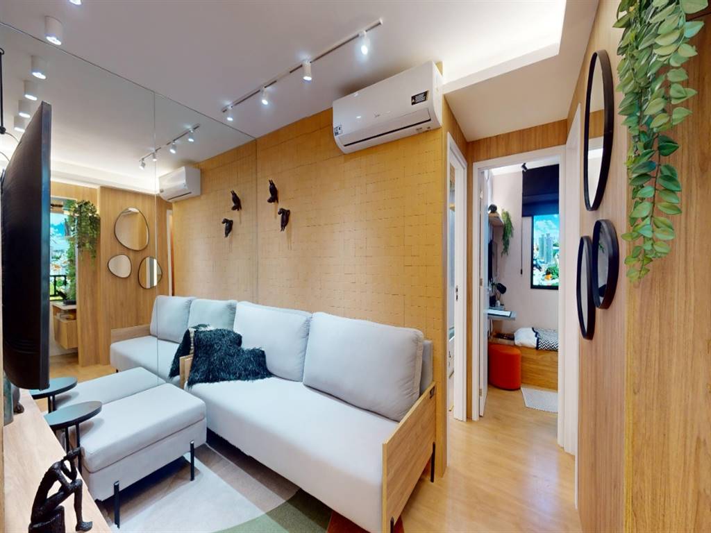 Apartamento com 2 quartos e 42 m² em Vila Guilhermina, Praia Grande