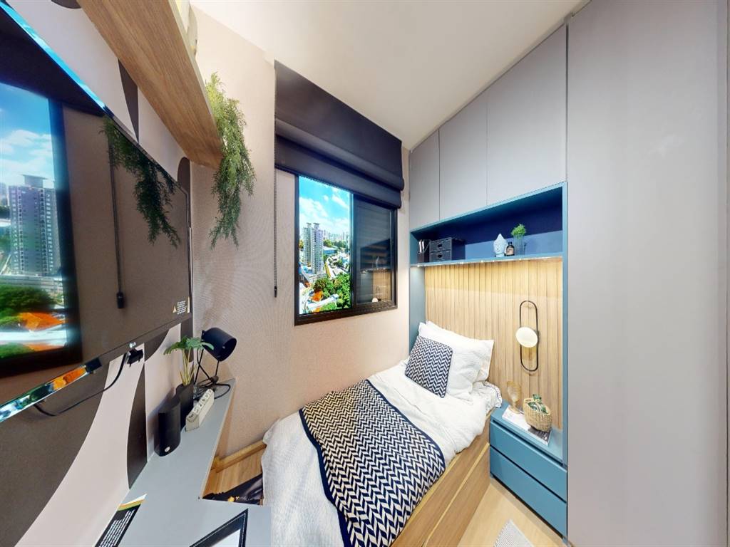 Apartamento com 2 quartos e 42 m² em Vila Guilhermina, Praia Grande