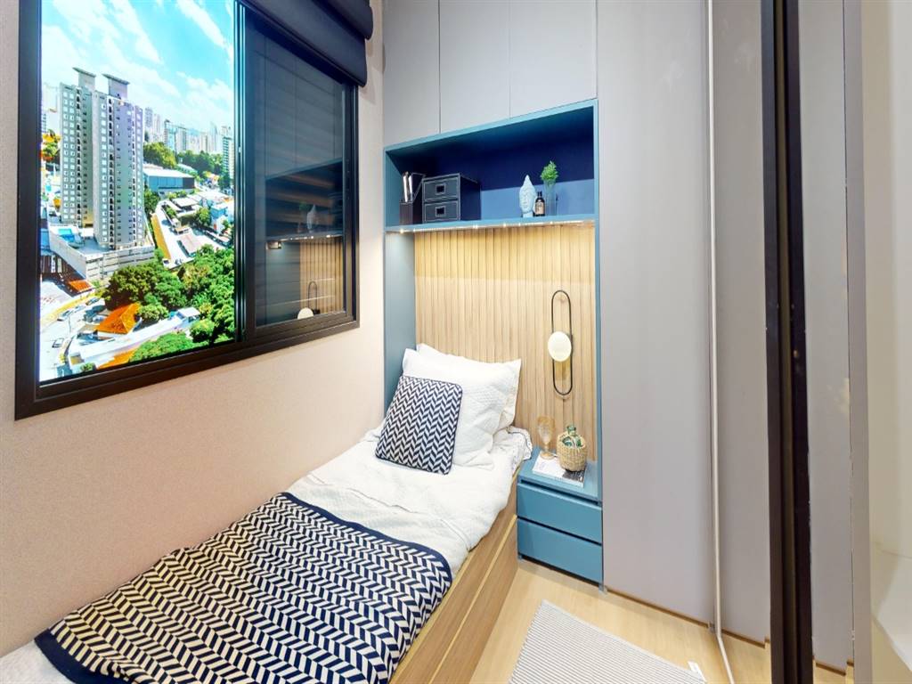Apartamento com 2 quartos e 42 m² em Vila Guilhermina, Praia Grande