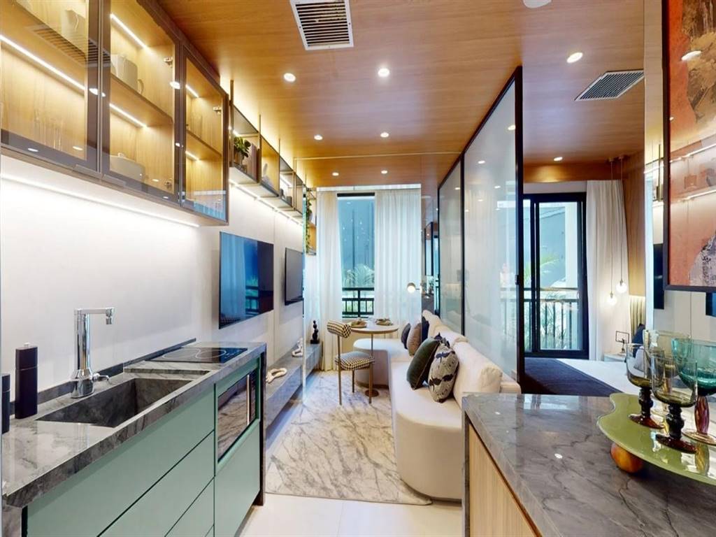 Apartamento com 1 quarto e 27 m² em Vila Guilhermina, Praia Grande