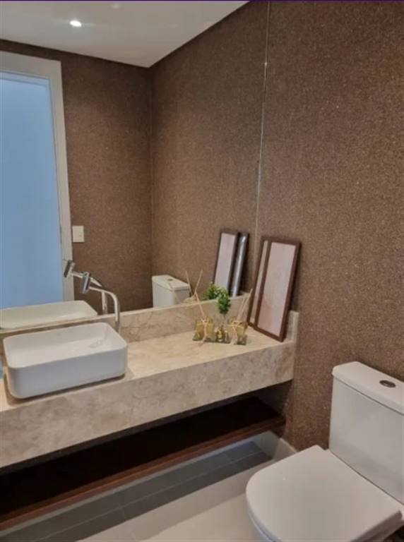 Apartamento com 3 quartos e 135 m² em Vila Guilhermina, Praia Grande