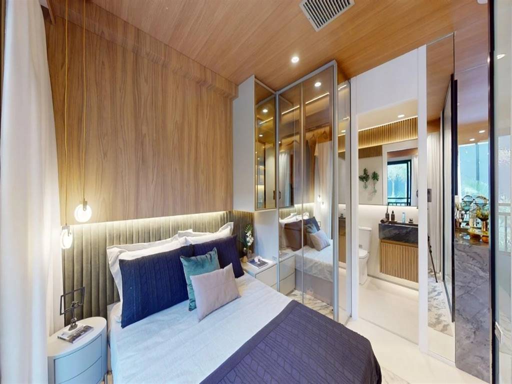 Apartamento com 1 quarto e 27 m² em Vila Guilhermina, Praia Grande