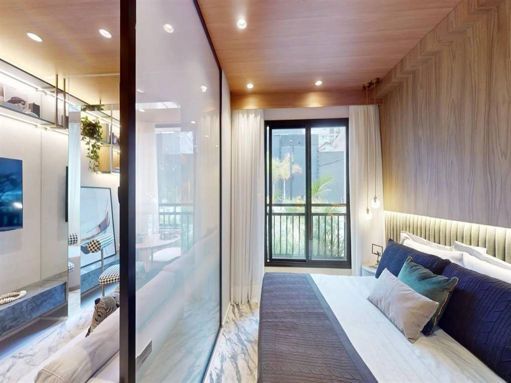 Apartamento com 1 quarto e 27 m² em Vila Guilhermina, Praia Grande