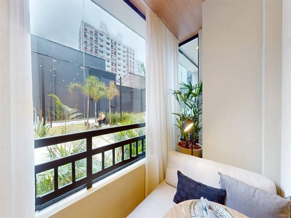 Apartamento com 1 quarto e 27 m² em Vila Guilhermina, Praia Grande