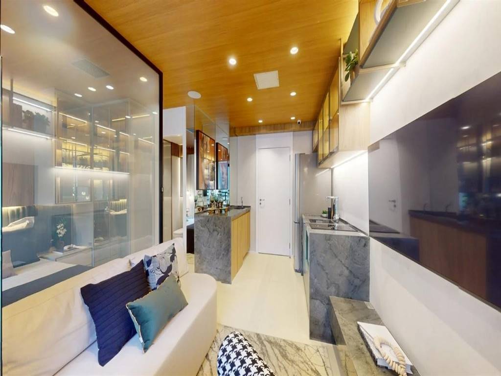 Apartamento com 1 quarto e 27 m² em Vila Guilhermina, Praia Grande