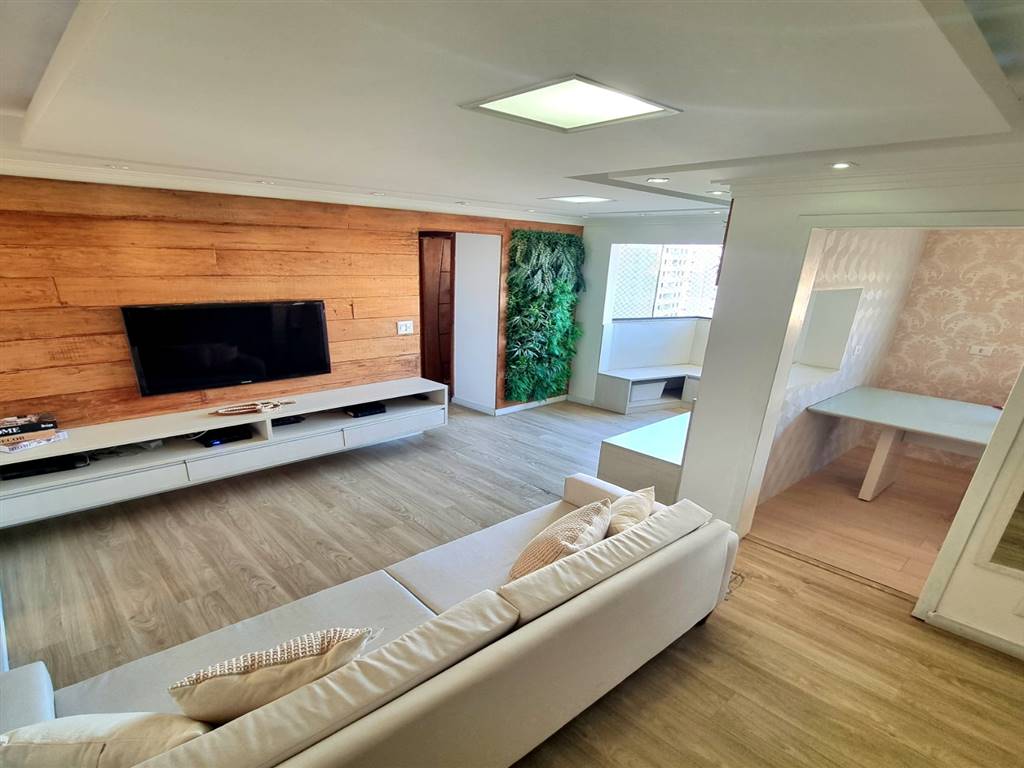 Apartamento com 3 quartos e 120 m² em Vila Guilhermina, Praia Grande