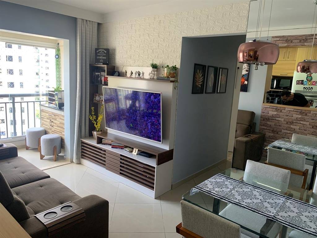Apartamento com 2 quartos e 52 m² em Vila Guilhermina, Praia Grande