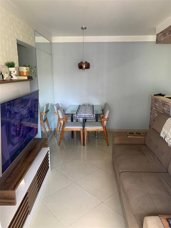 Apartamento com 2 quartos e 52 m² em Vila Guilhermina, Praia Grande