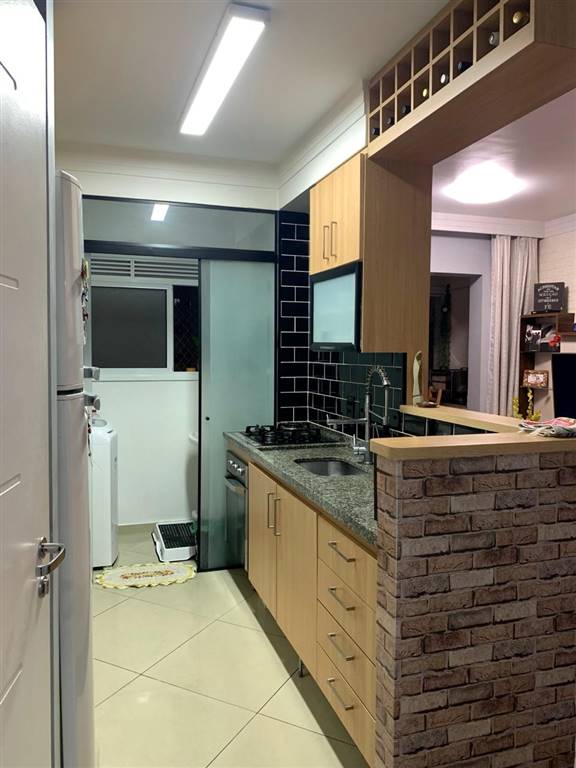 Apartamento com 2 quartos e 52 m² em Vila Guilhermina, Praia Grande