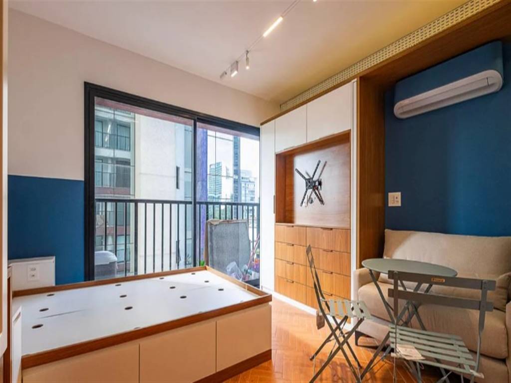 Apartamento com 1 quarto e 25 m² em Vila Guilhermina, Praia Grande