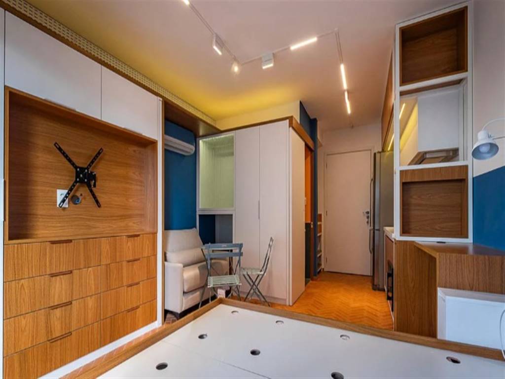 Apartamento com 1 quarto e 25 m² em Vila Guilhermina, Praia Grande