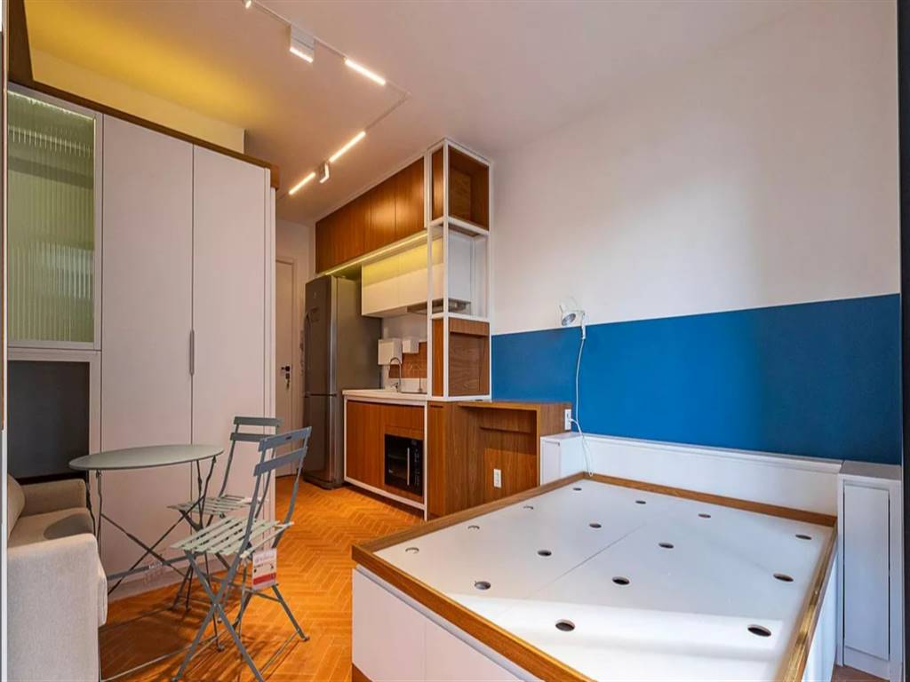 Apartamento com 1 quarto e 25 m² em Vila Guilhermina, Praia Grande