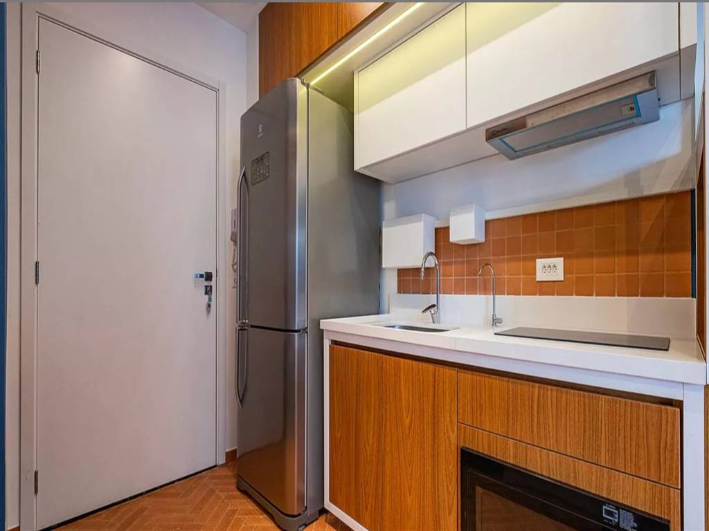 Apartamento com 1 quarto e 25 m² em Vila Guilhermina, Praia Grande