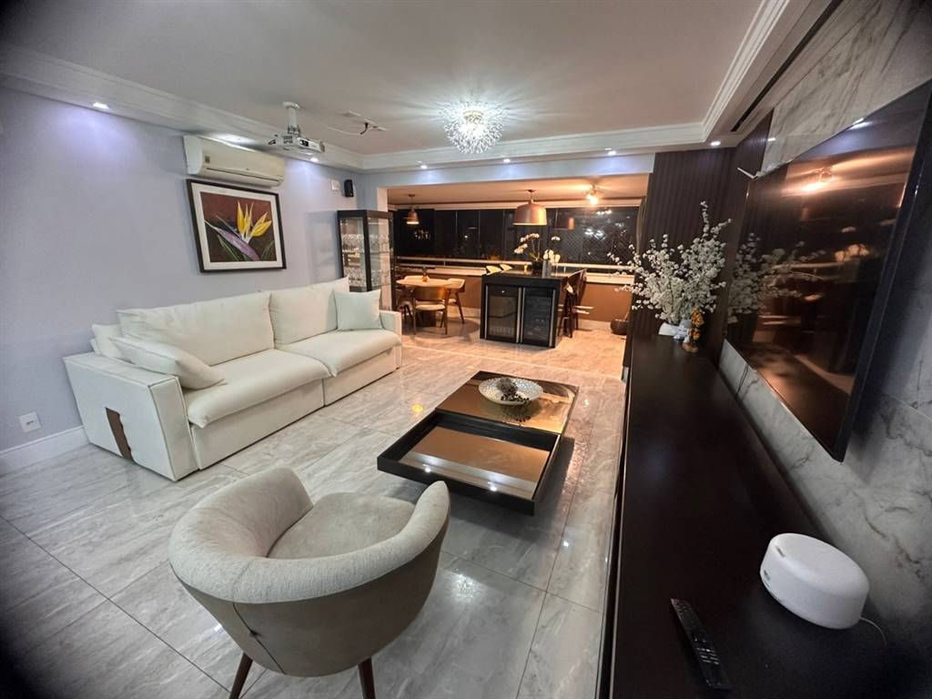 Apartamento com 4 quartos e 141 m² em Vila Guilhermina, Praia Grande