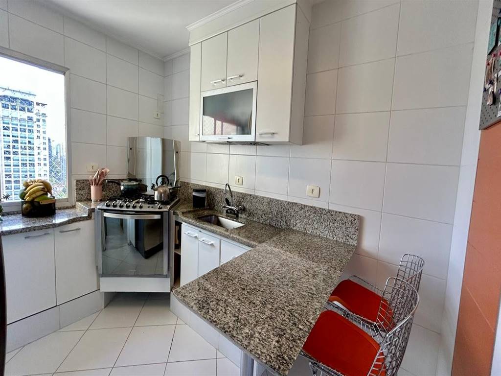 Apartamento com 3 quartos e 124 m² em Vila Guilhermina, Praia Grande