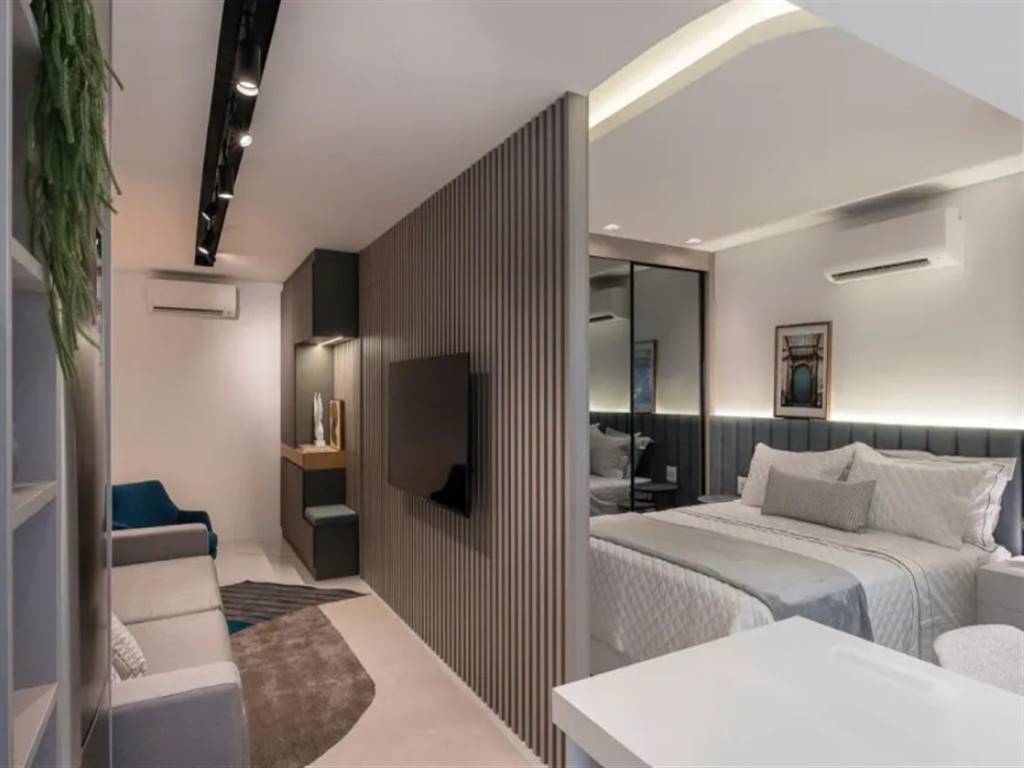 Apartamento com 1 quarto e 42 m² em Vila Guilhermina, Praia Grande