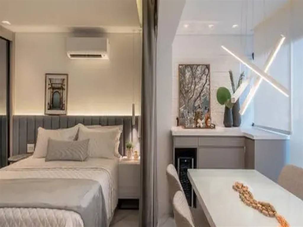Apartamento com 1 quarto e 42 m² em Vila Guilhermina, Praia Grande