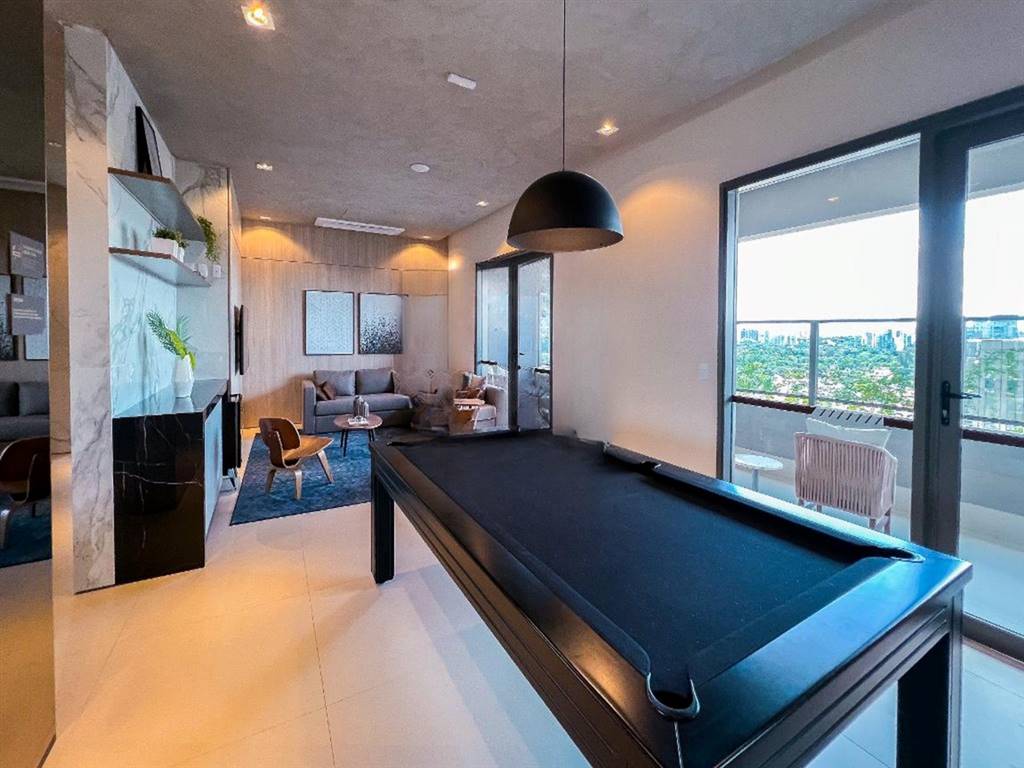 Apartamento com 1 quarto e 42 m² em Vila Guilhermina, Praia Grande