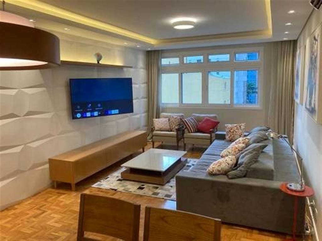 Apartamento com 3 quartos e 108 m² em Vila Guilhermina, Praia Grande