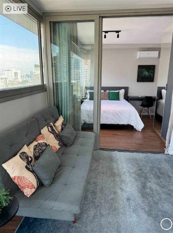 Apartamento com 1 quarto e 46 m² em Vila Guilhermina, Praia Grande