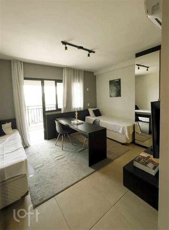 Apartamento com 1 quarto e 33 m² em Vila Guilhermina, Praia Grande