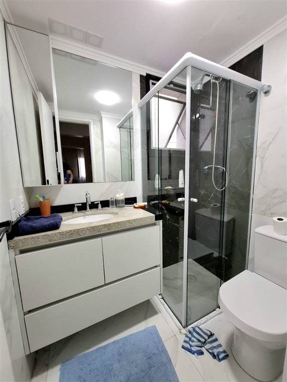 Apartamento com 3 quartos e 96 m² em Vila Guilhermina, Praia Grande