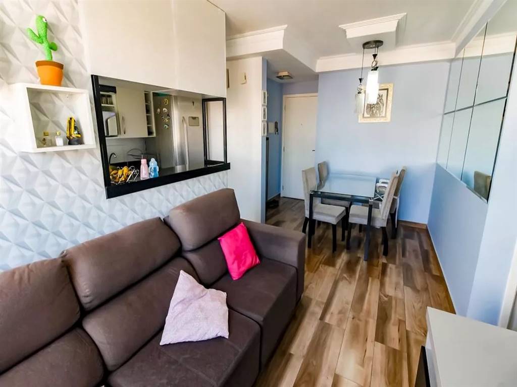 Apartamento com 2 quartos e 45 m² em Vila Guilhermina, Praia Grande