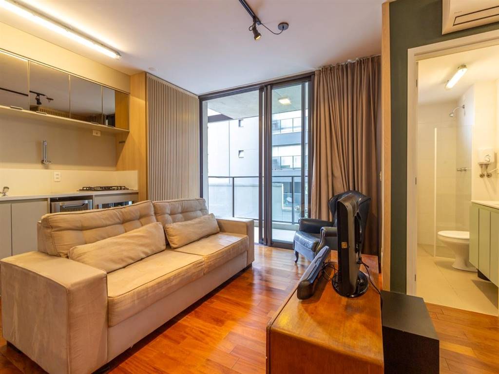 Apartamento com 1 quarto e 47 m² em Vila Guilhermina, Praia Grande