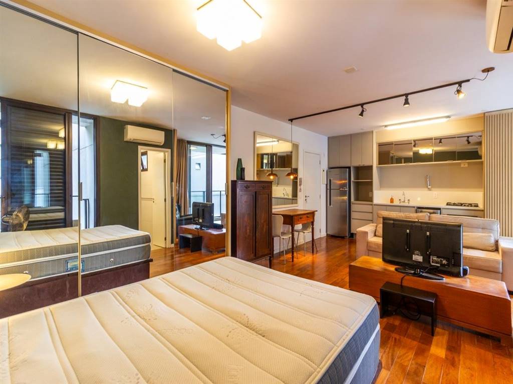 Apartamento com 1 quarto e 47 m² em Vila Guilhermina, Praia Grande