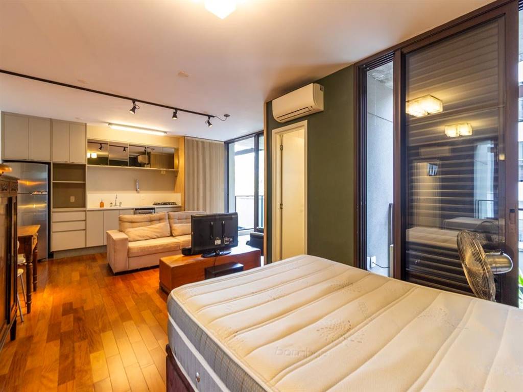 Apartamento com 1 quarto e 47 m² em Vila Guilhermina, Praia Grande